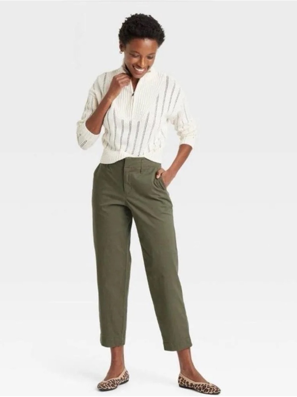 A New Day High Rise Straight Hip & Thigh Stretch Pants multiple sizes,